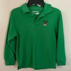 Boys Christmas polo shirt